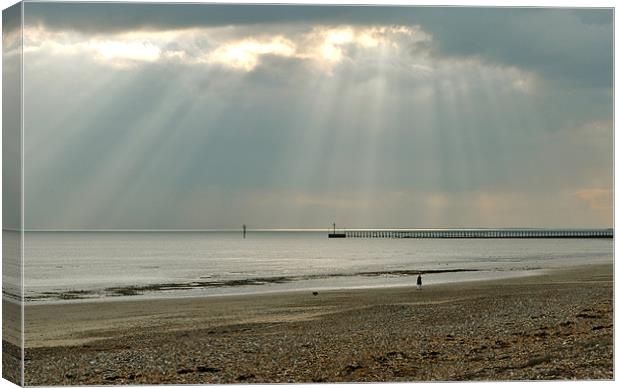 Before the Storm Canvas Print by graham young