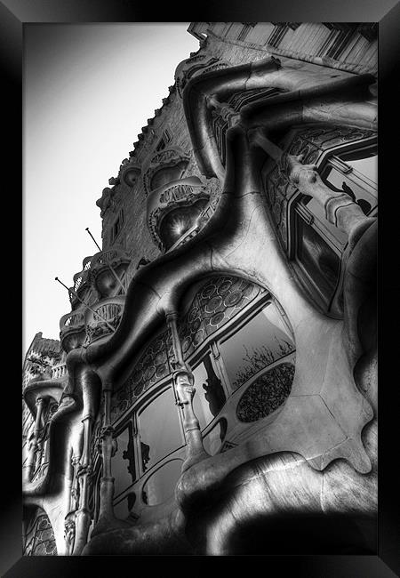 Casa Batllo, Barcelona Framed Print by Toon Photography