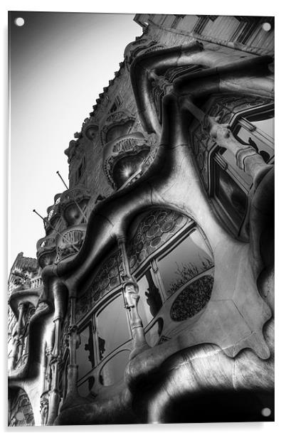 Casa Batllo, Barcelona Acrylic by Toon Photography