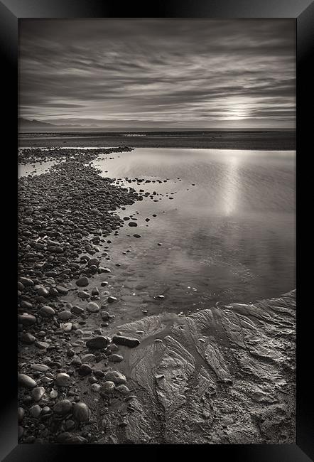 Welsh Beach Sunset Framed Print by Natures' Canvas: Wall Art  & Prints by Andy Astbury