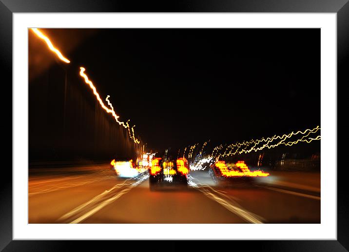 Don't Drink and Drive! Framed Mounted Print by graham young