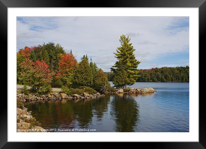 Algonquin Park, Ontario Framed Mounted Print by Pat Speirs