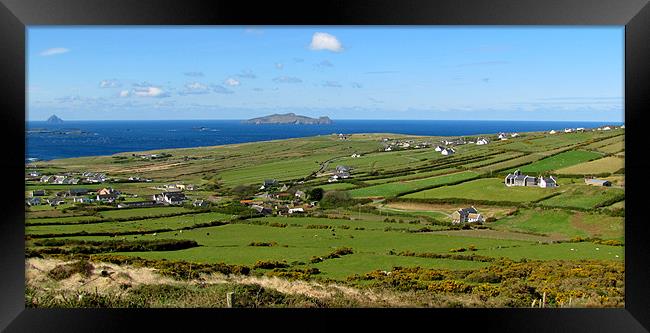 Dunquin Framed Print by barbara walsh