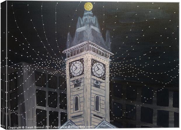 Brighton Clocktower Canvas Print by Sarah Bonnot