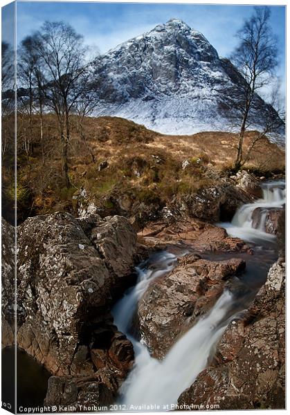 Buachaille Etive Mo'r Canvas Print by Keith Thorburn EFIAP/b