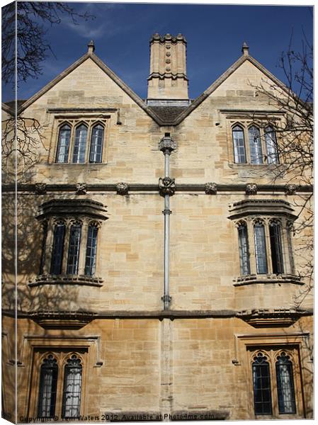 Christ Church College Oxford Canvas Print by Terri Waters
