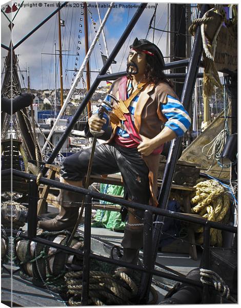 The Pirate of Penzance Canvas Print by Terri Waters