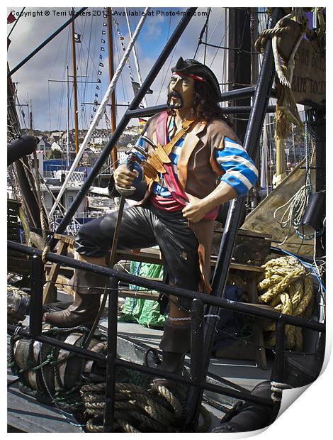 The Pirate of Penzance Print by Terri Waters