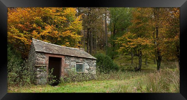 The Little House Framed Print by Simon Wrigglesworth