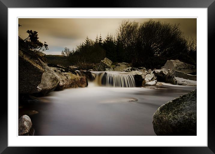 Serenity Framed Mounted Print by Ian Law