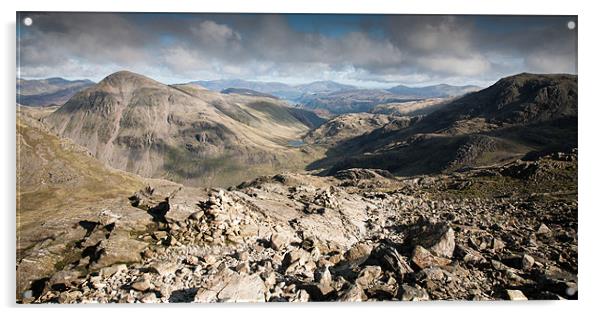 Scafell Acrylic by Simon Wrigglesworth