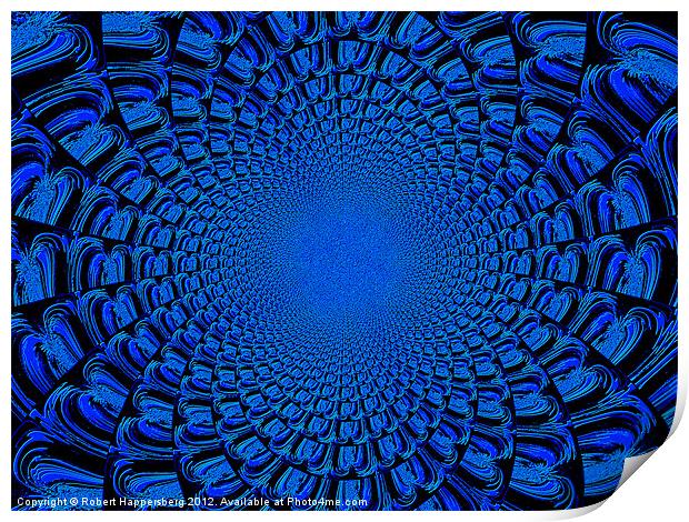 BLUE Print by Robert Happersberg