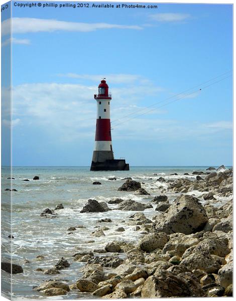Lighthouse shore Canvas Print by camera man
