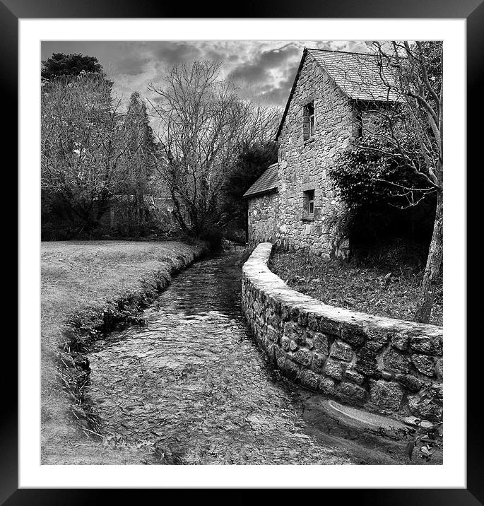 Country Cottage Framed Mounted Print by Ian Cocklin