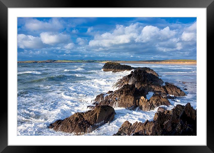 Anglesey shore Framed Mounted Print by Rory Trappe