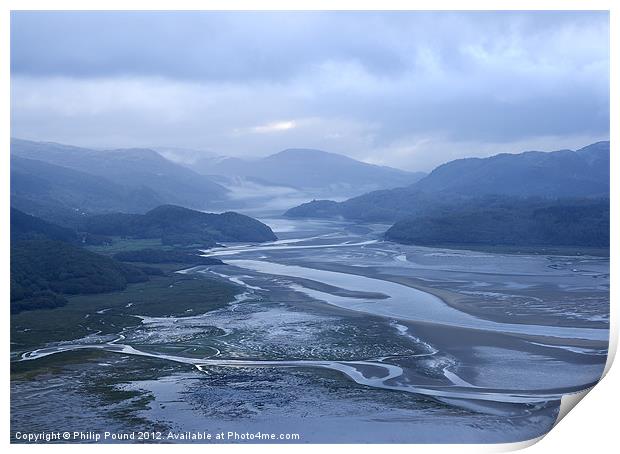 Snowdonia - The Mawddach Estuary Print by Philip Pound