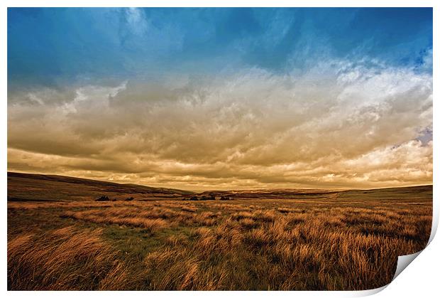 Cat & Fiddle view Derbyshire Print by Paul Fisher