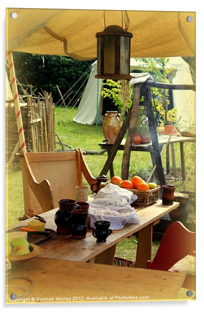 Medieval Outdoor Kitchen Acrylic by Hannah Morley