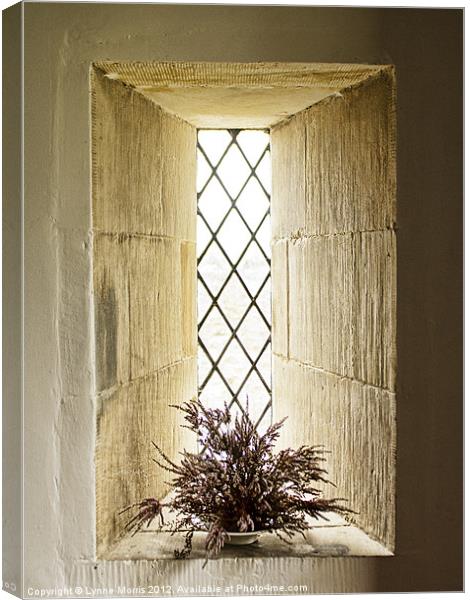 The Church Window Canvas Print by Lynne Morris (Lswpp)