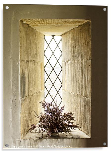 The Church Window Acrylic by Lynne Morris (Lswpp)
