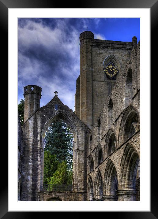 Ruined Nave and Tower Framed Mounted Print by Tom Gomez