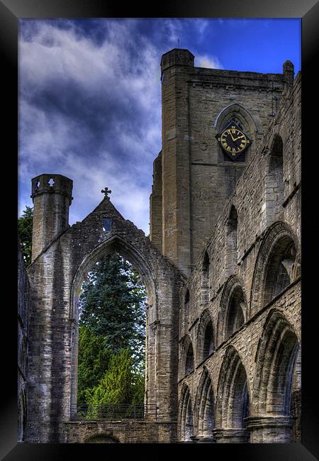 Ruined Nave and Tower Framed Print by Tom Gomez