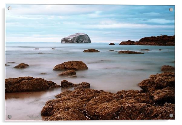 Bass Rock Acrylic by Aj’s Images