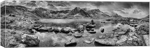 Cwm Idwal & The Devils Kitchen Canvas Print by Natures' Canvas: Wall Art  & Prints by Andy Astbury
