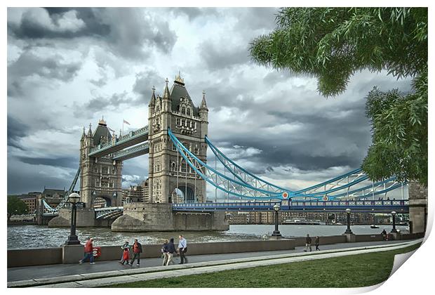 Tower Bridge, London Print by mark leader