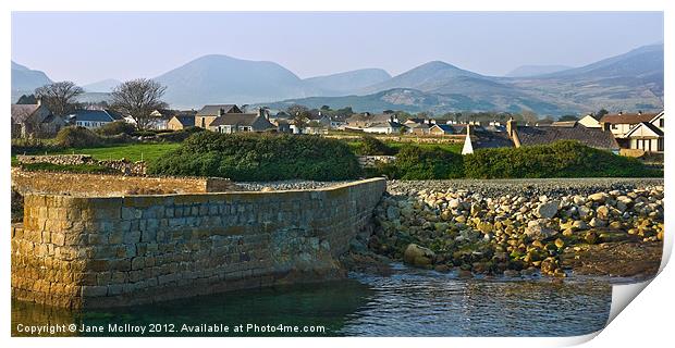 Mourne Mountains from Annalong Print by Jane McIlroy