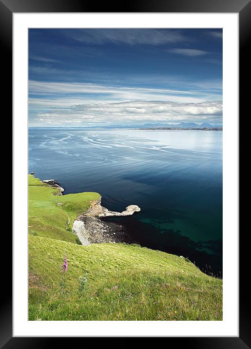 Isle of Skye seascape Framed Mounted Print by Grant Glendinning
