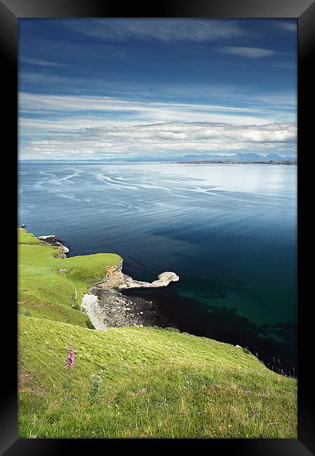 Isle of Skye seascape Framed Print by Grant Glendinning