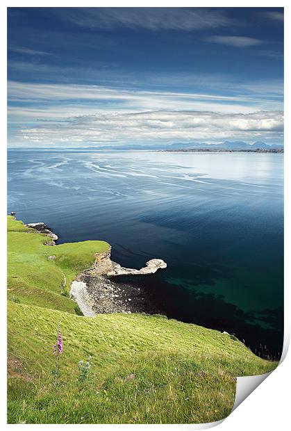 Isle of Skye seascape Print by Grant Glendinning