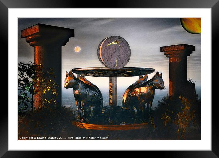 The Guardians Framed Mounted Print by Elaine Manley