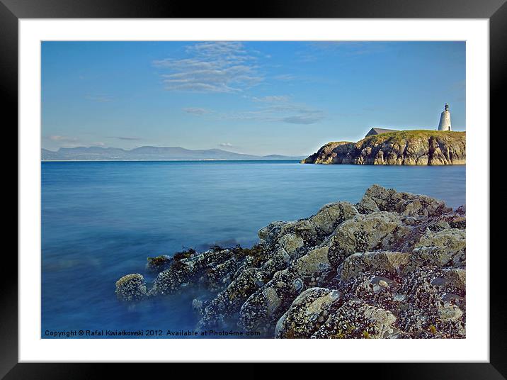 Llanddwyn Island Framed Mounted Print by R K Photography