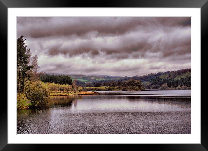 Fewston Reservoir Framed Mounted Print by Maria Tzamtzi Photography