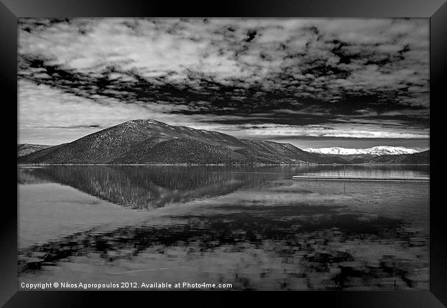 Reflected sky 6 Framed Print by Alfani Photography