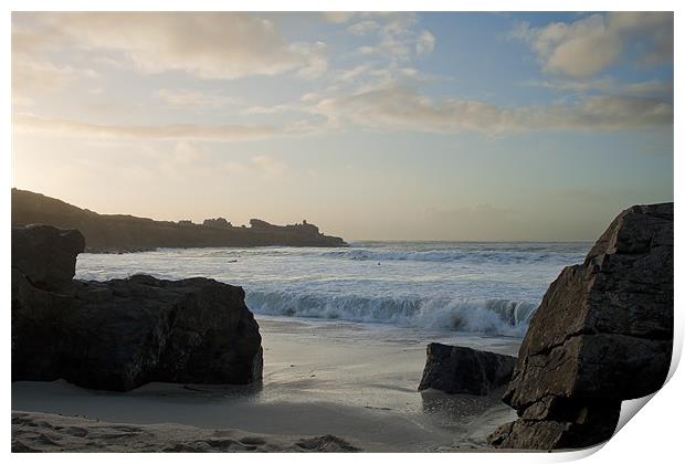 Porthmeor Stones Print by Kieran Brimson