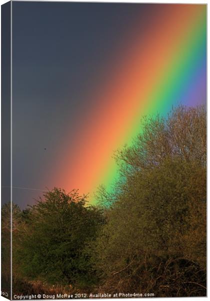 Rainbow Canvas Print by Doug McRae
