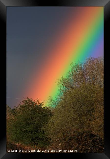 Rainbow Framed Print by Doug McRae