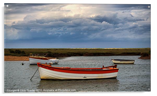 Island Ferry Acrylic by Chris Thaxter