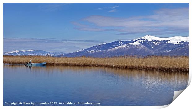 Fisherman 3 Print by Alfani Photography