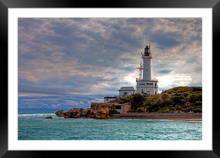Point Lonsdale Lighthouse Framed Mounted Print by Roger Green