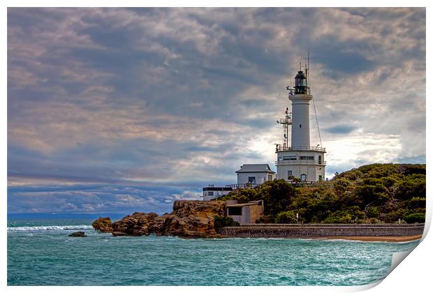 Point Lonsdale Lighthouse Print by Roger Green