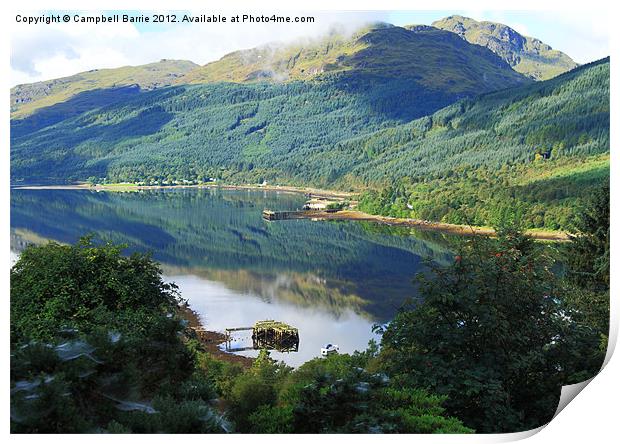 Arrochar Print by Campbell Barrie