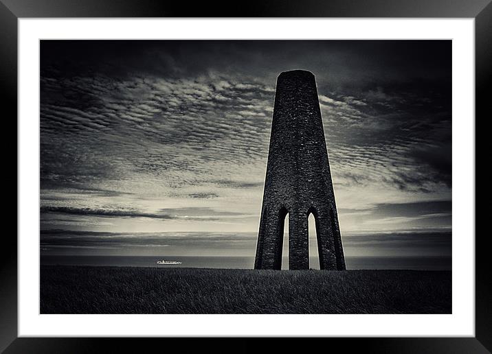 Daymark Tower Framed Mounted Print by kevin wise