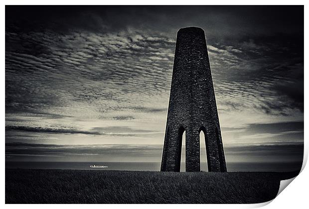 Daymark Tower Print by kevin wise
