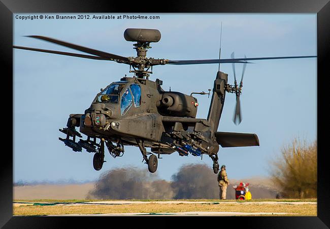 Apache departure Framed Print by Oxon Images