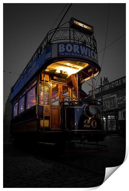Old Tram Print by Northeast Images