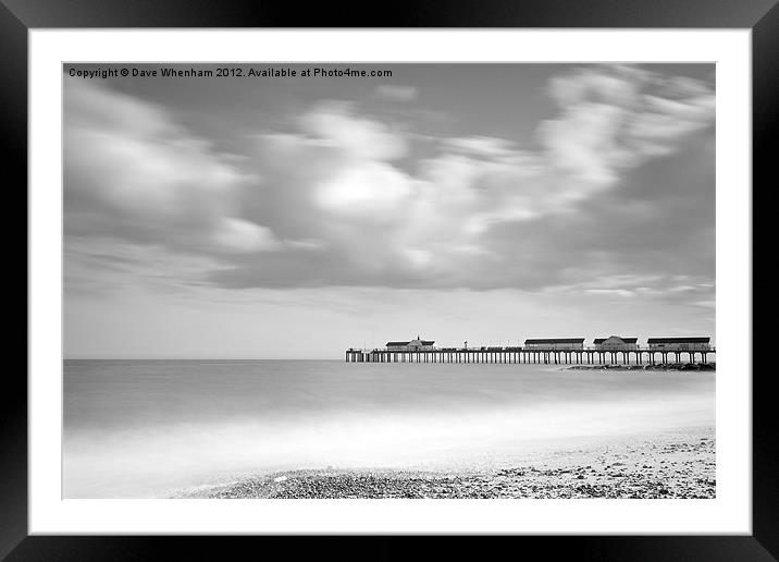 Southwold Pier Framed Mounted Print by Dave Whenham
